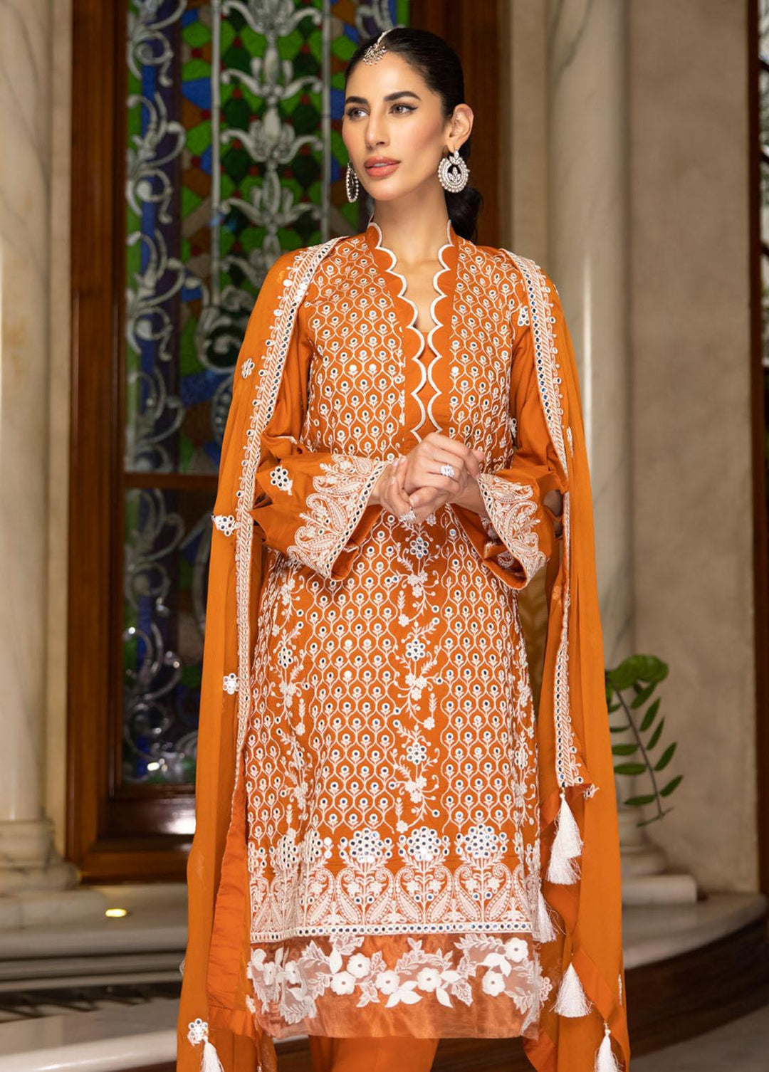 Kalyan By ZS Textiles Embroidered Lawn Suits Unstitched 3 Piece ZS23KE D-10 - Eid Collection