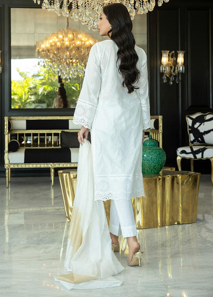 Kalyan By ZS Textiles Embroidered Chikankari Suits Unstitched 3 Piece KZS22F 01 - Festive Collection