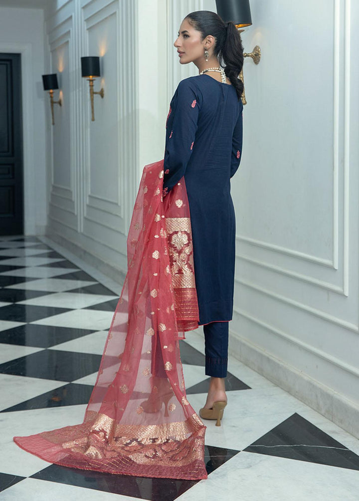 Kalyan By ZS Textiles Embroidered Chikankari Suits Unstitched 3 Piece KZS22F 06 - Festive Collection