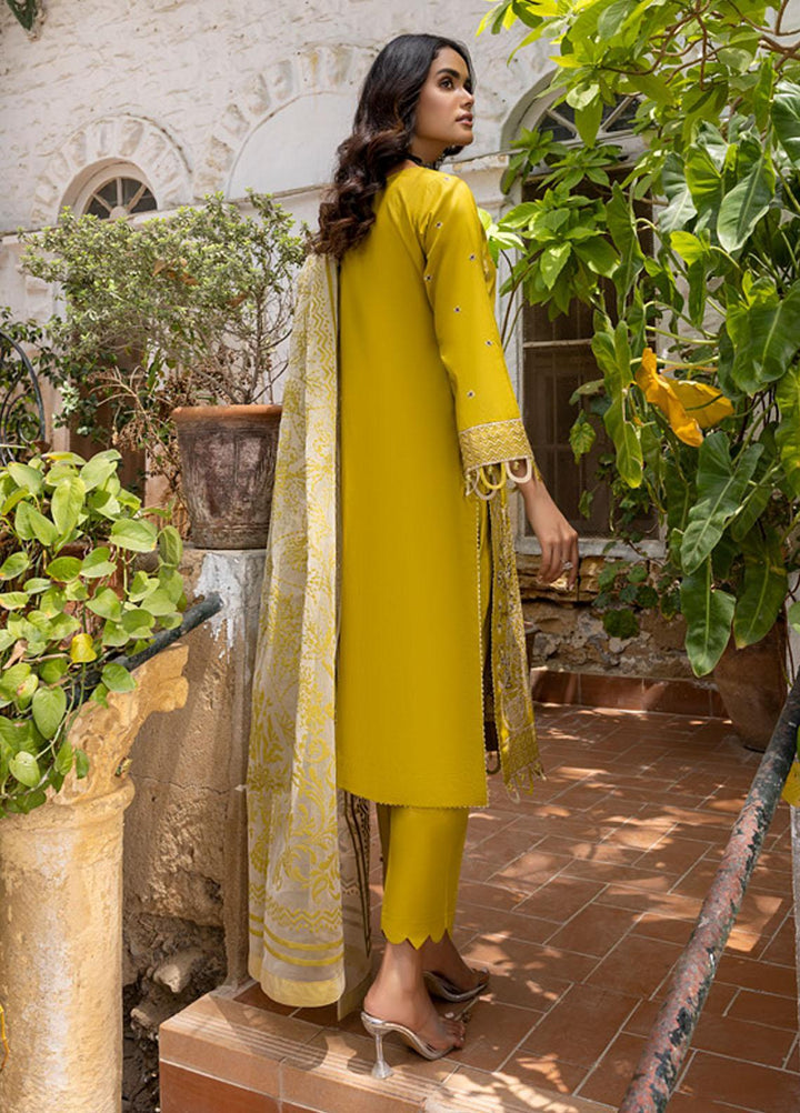 Kalyan By ZS Textiles Embroidered Lawn Suits Unstitched 3 Piece ZS23K D3 - Summer Collection