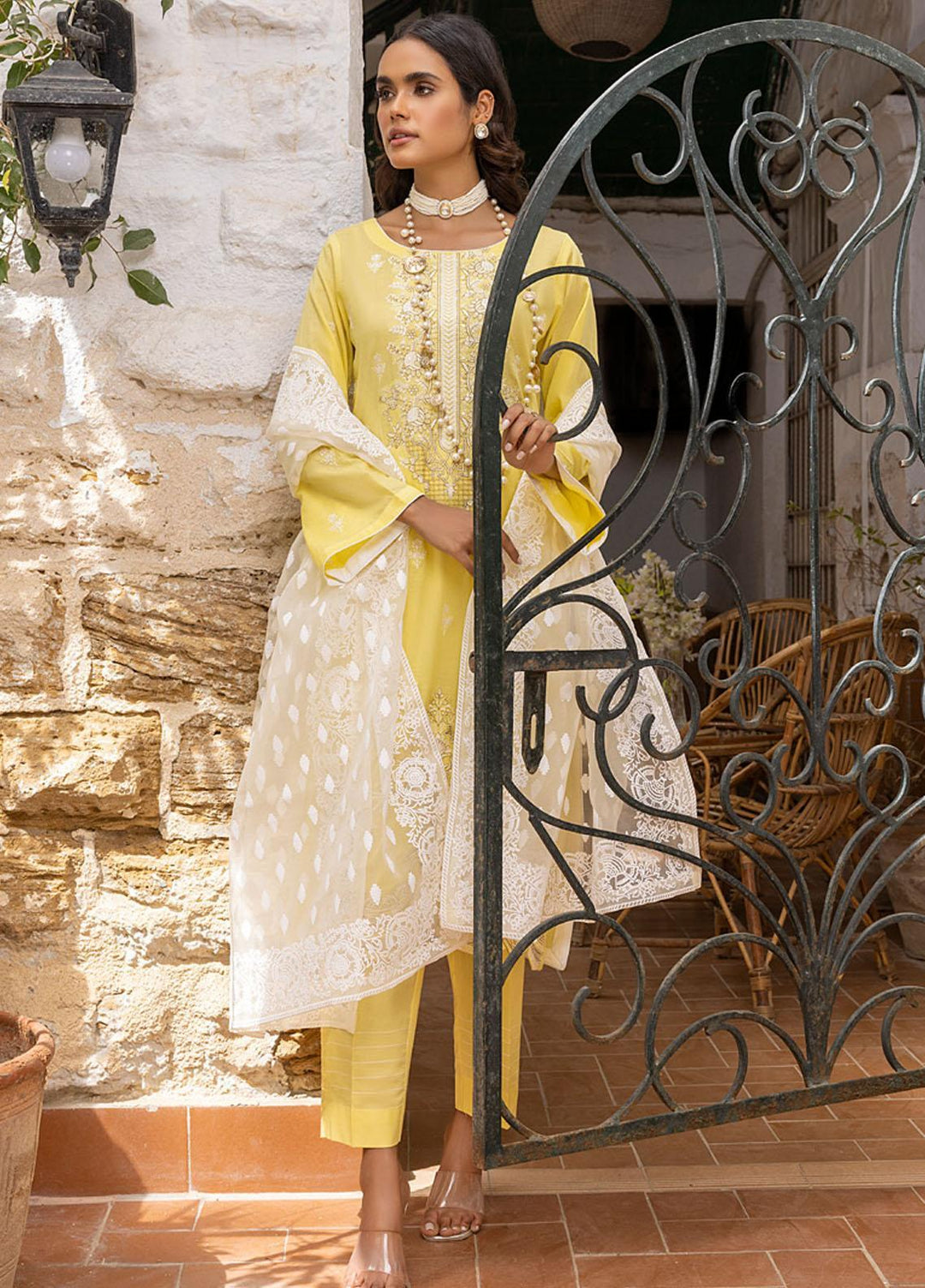 Kalyan By ZS Textiles Embroidered Lawn Suits Unstitched 3 Piece ZS23K D5 - Summer Collection