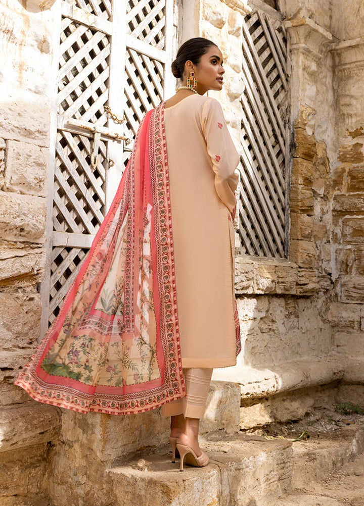 Kalyan By ZS Textiles Embroidered Lawn Suits Unstitched 3 Piece ZS23K D8 - Summer Collection