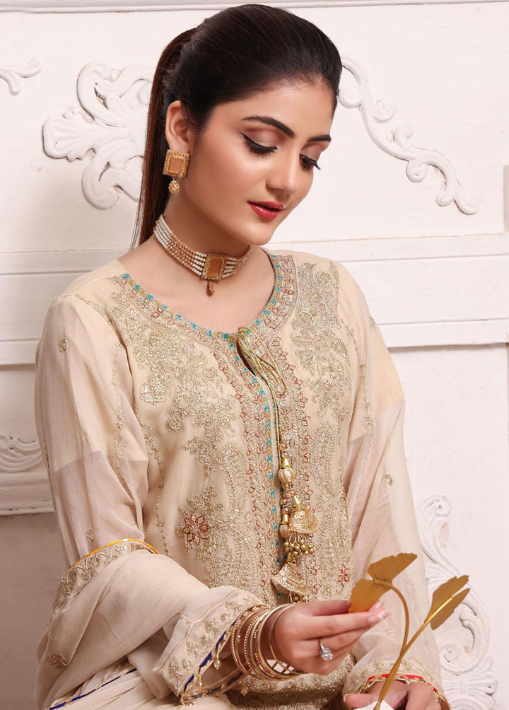 Kalyan By ZS Textiles Embroidered Chiffon Suits Unstitched 3 Piece KLY23C KLC23-2 - Luxury Collection