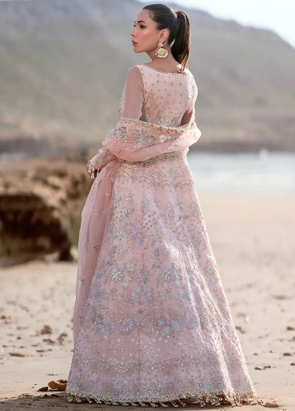 Kamari By Emaan Adeel Embroidered Organza Suit Unstitched 3 Piece EA24KR Amour - Formal Collection