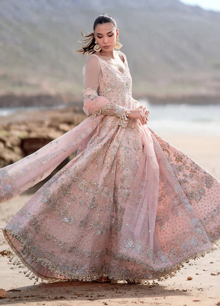 Kamari By Emaan Adeel Embroidered Organza Suit Unstitched 3 Piece EA24KR Amour - Formal Collection