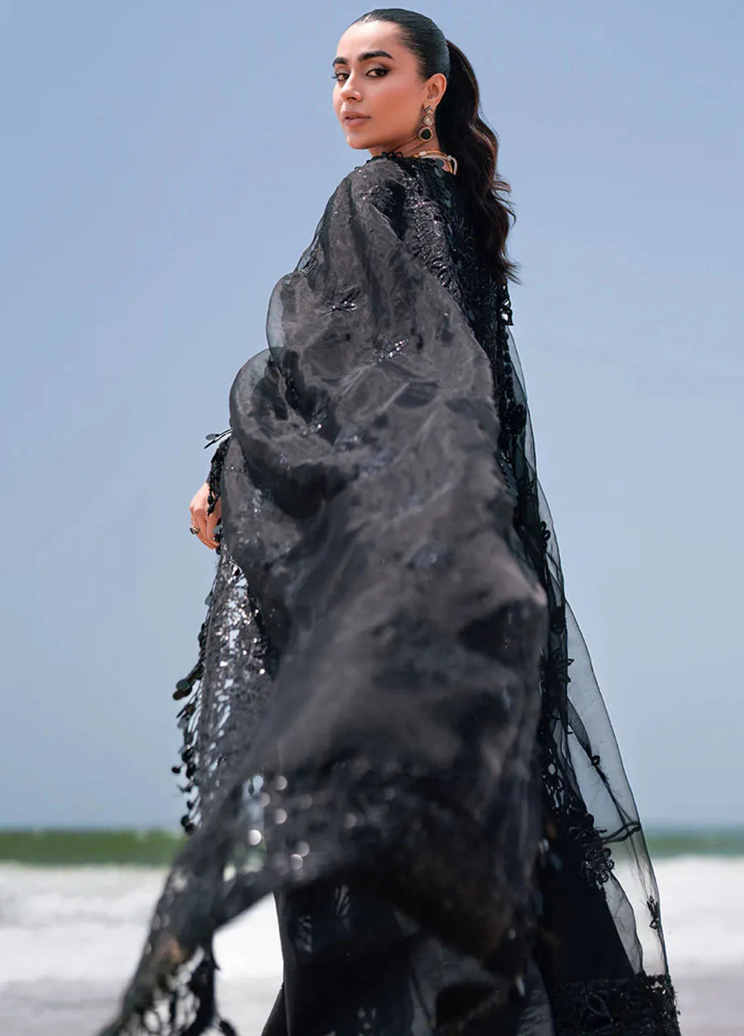 Kamari By Emaan Adeel Embroidered Organza Suit Unstitched 3 Piece EA24KR Cassandra - Formal Collection