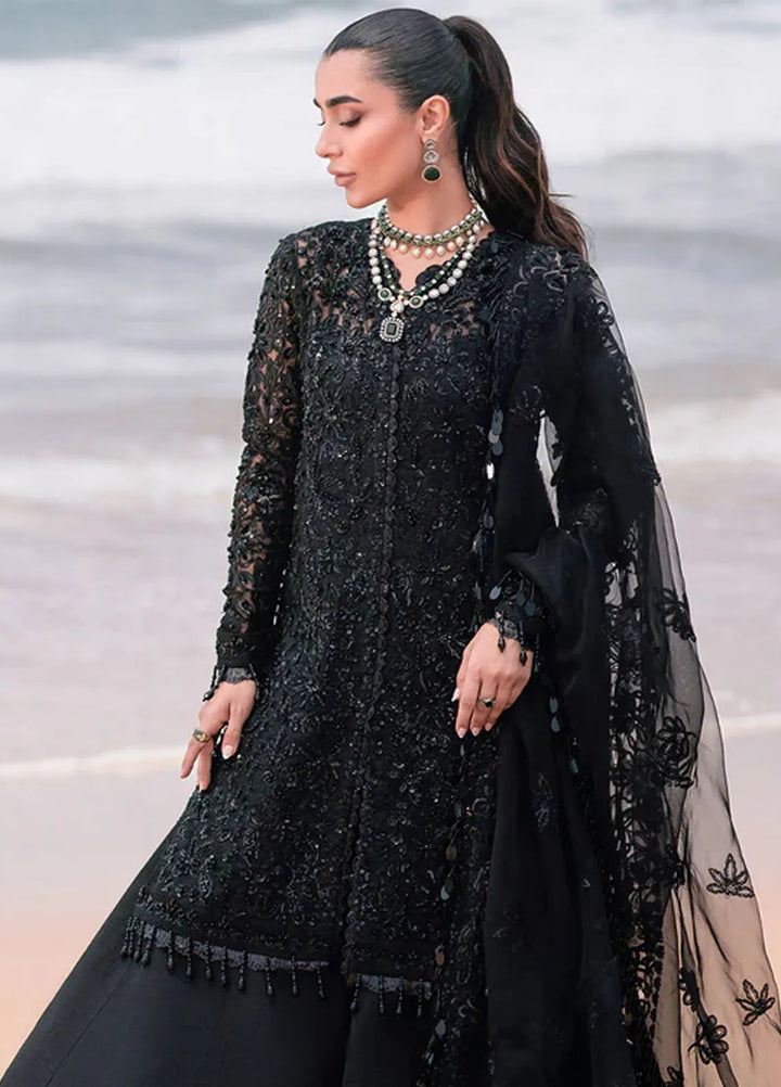 Kamari By Emaan Adeel Embroidered Organza Suit Unstitched 3 Piece EA24KR Cassandra - Formal Collection