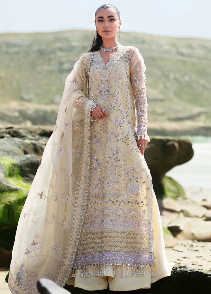 Kamari By Emaan Adeel Embroidered Organza Suit Unstitched 3 Piece EA24KR Ellie - Formal Collection
