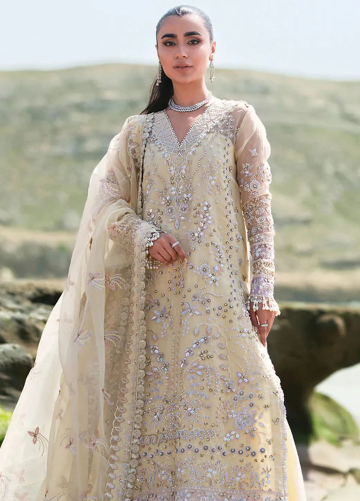 Kamari By Emaan Adeel Embroidered Organza Suit Unstitched 3 Piece EA24KR Ellie - Formal Collection