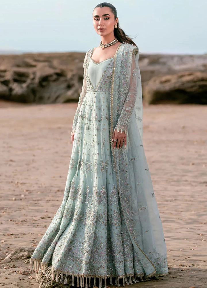 Kamari By Emaan Adeel Embroidered Organza Suit Unstitched 3 Piece EA24KR Lunya - Formal Collection