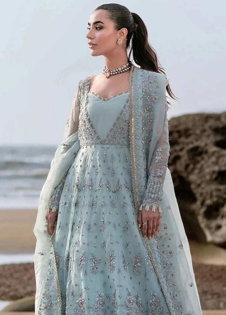 Kamari By Emaan Adeel Embroidered Organza Suit Unstitched 3 Piece EA24KR Lunya - Formal Collection