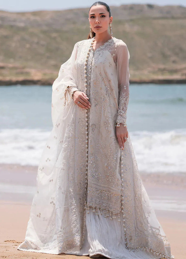 Kamari By Emaan Adeel Embroidered Organza Suit Unstitched 3 Piece EA24KR Nova - Formal Collection