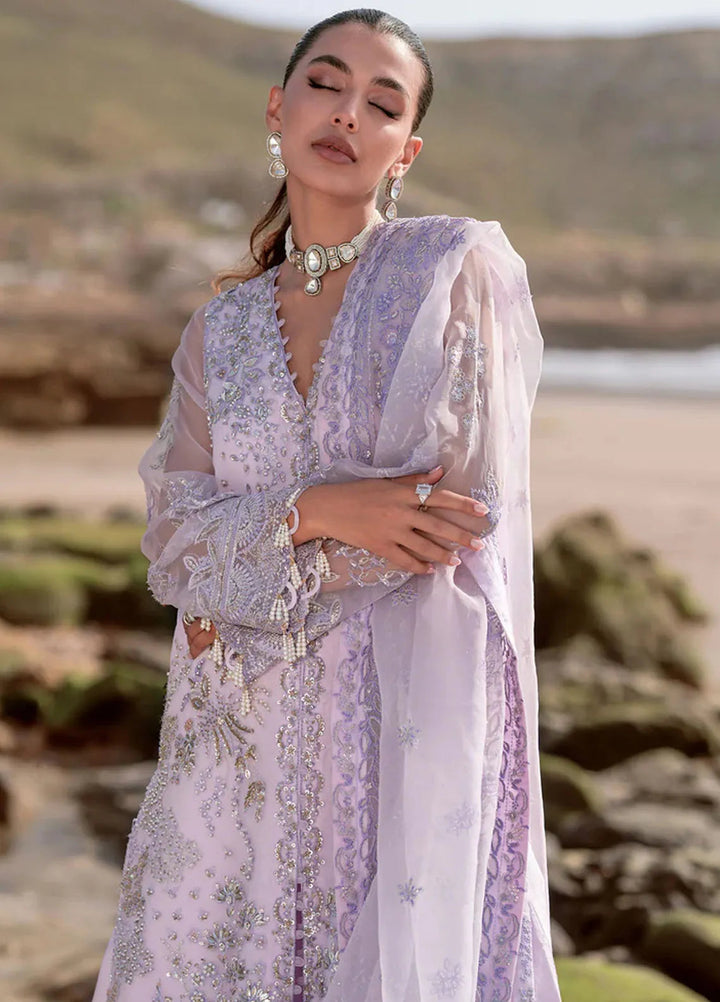 Kamari By Emaan Adeel Embroidered Organza Suit Unstitched 3 Piece EA24KR Selina - Formal Collection