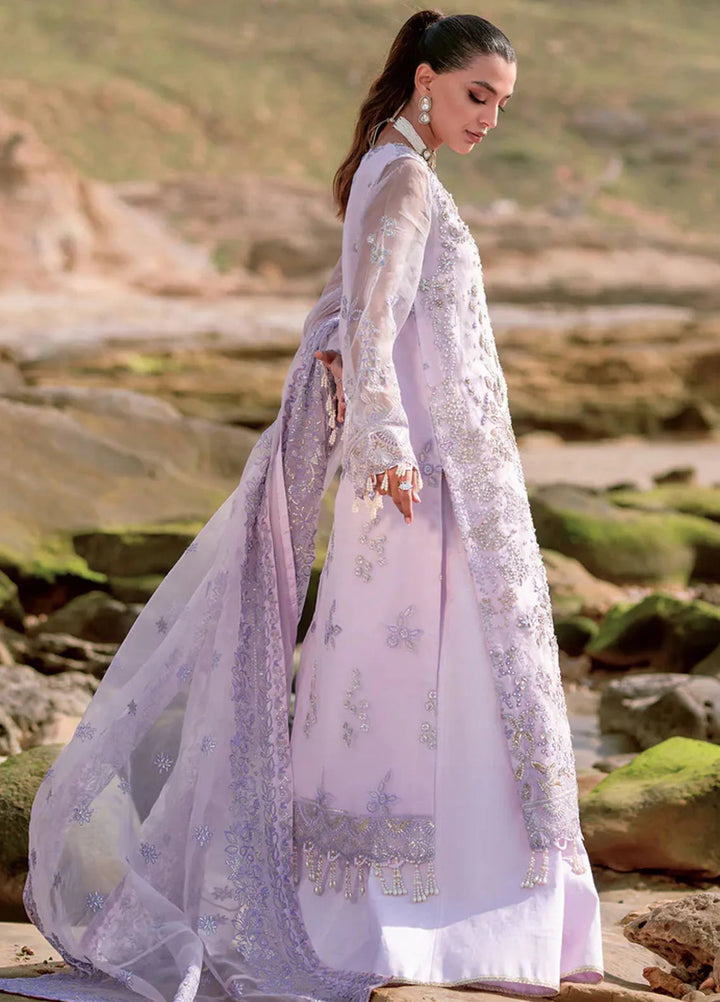 Kamari By Emaan Adeel Embroidered Organza Suit Unstitched 3 Piece EA24KR Selina - Formal Collection