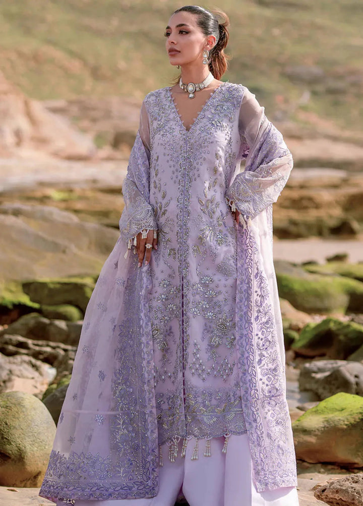 Kamari By Emaan Adeel Embroidered Organza Suit Unstitched 3 Piece EA24KR Selina - Formal Collection