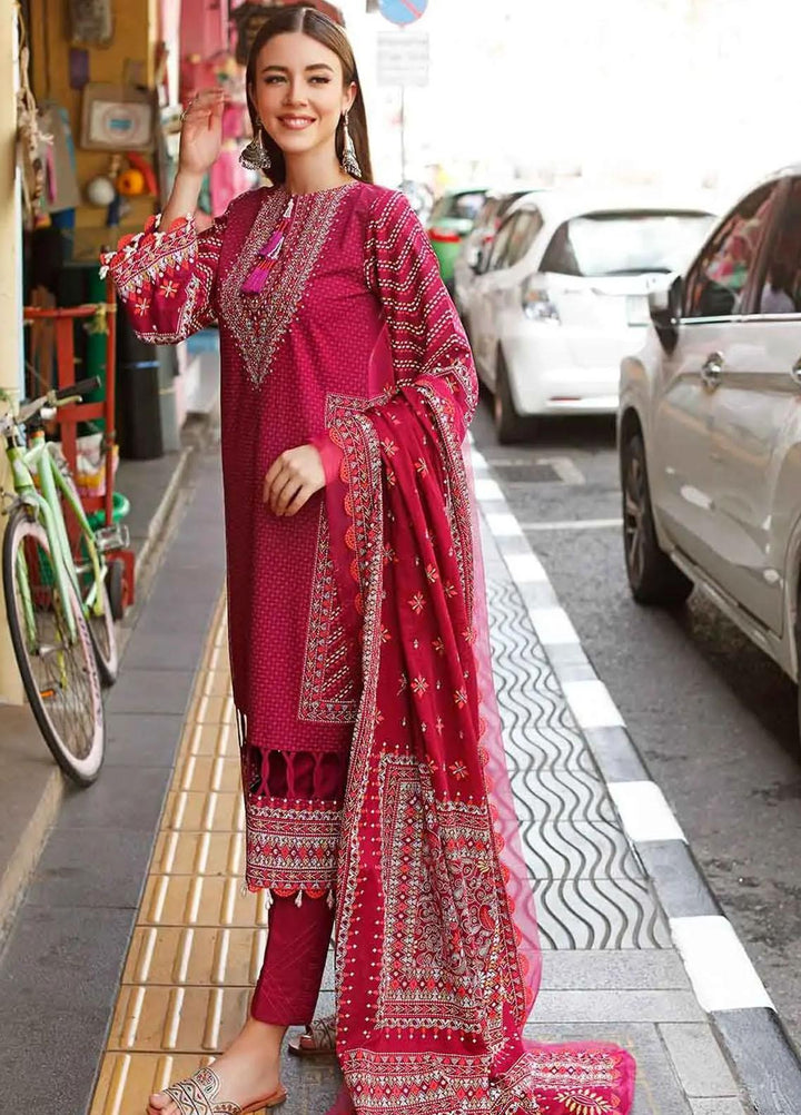 Kantha By Gul Ahmed Printed Lawn Suits Unstitched 3 Piece DN-22062 A - Summer Collection