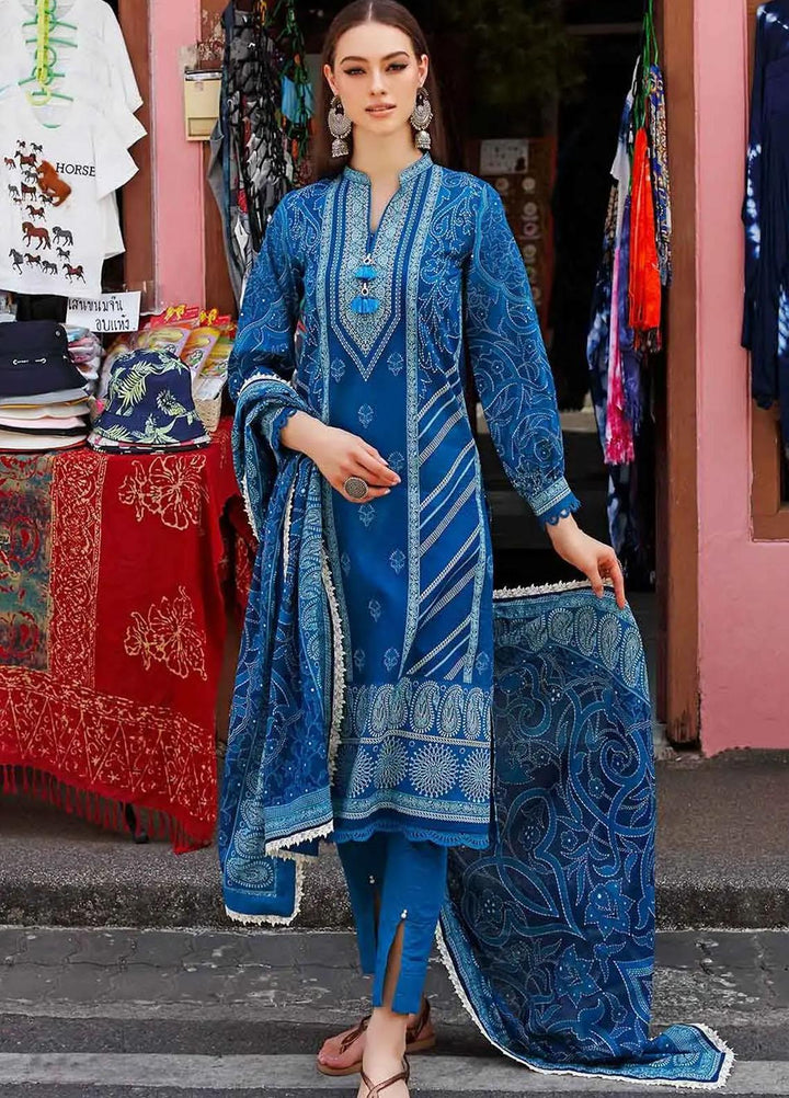 Kantha By Gul Ahmed Printed Lawn Suits Unstitched 3 Piece DN-22063 A - Summer Collection