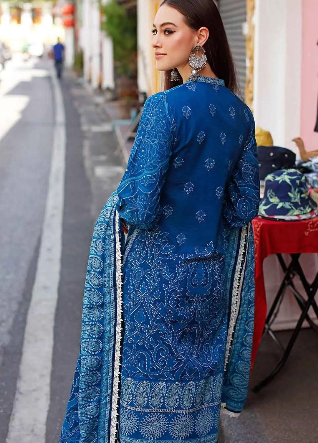 Kantha By Gul Ahmed Printed Lawn Suits Unstitched 3 Piece DN-22063 A - Summer Collection