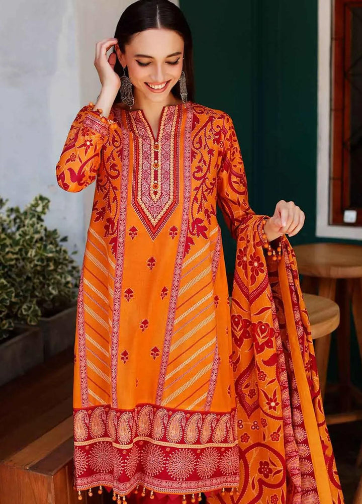 Kantha By Gul Ahmed Printed Lawn Suits Unstitched 3 Piece DN-22063 B - Summer Collection