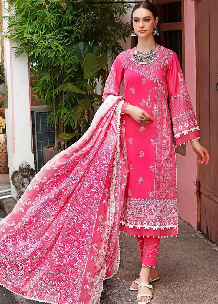 Kantha By Gul Ahmed Printed Lawn Suits Unstitched 3 Piece DN-22065 B - Summer Collection