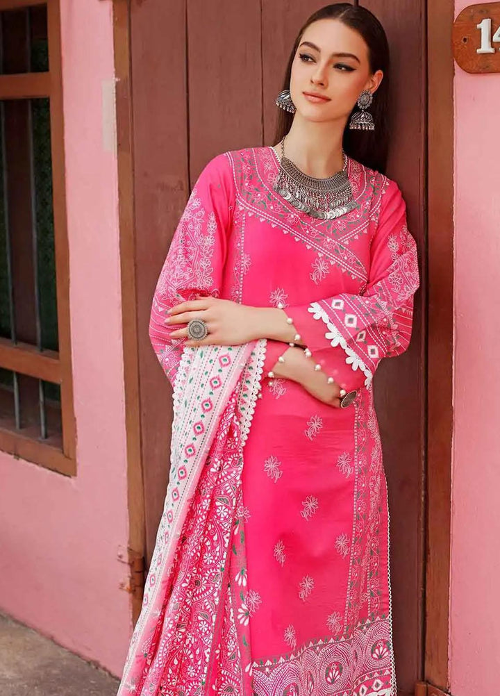 Kantha By Gul Ahmed Printed Lawn Suits Unstitched 3 Piece DN-22065 B - Summer Collection