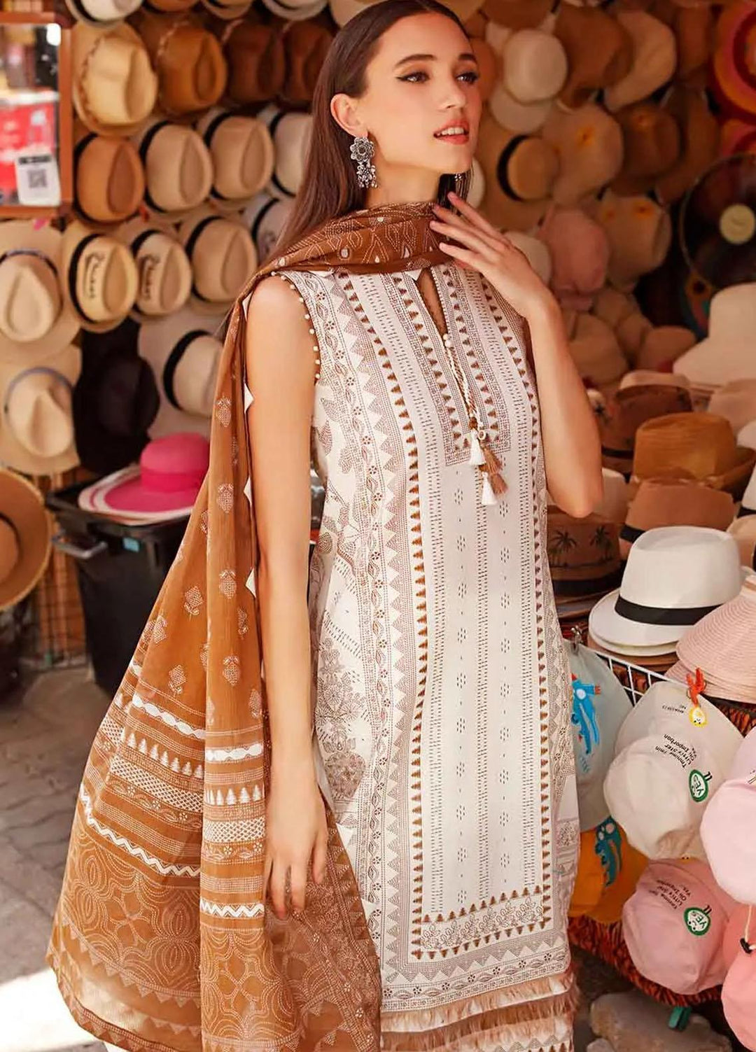 Kantha By Gul Ahmed Printed Lawn Suits Unstitched 2 Piece TL-22028 A - Summer Collection
