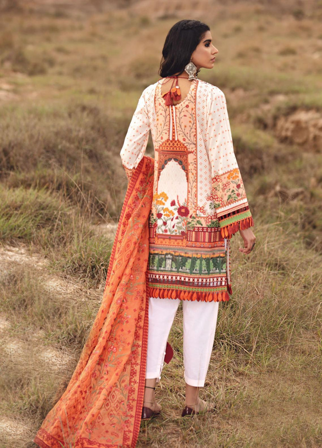 Karvaan by Jazmin Embroidered Lawn Suits Unstitched 3 Piece JZ21K 12 Sarha - Luxury Collection