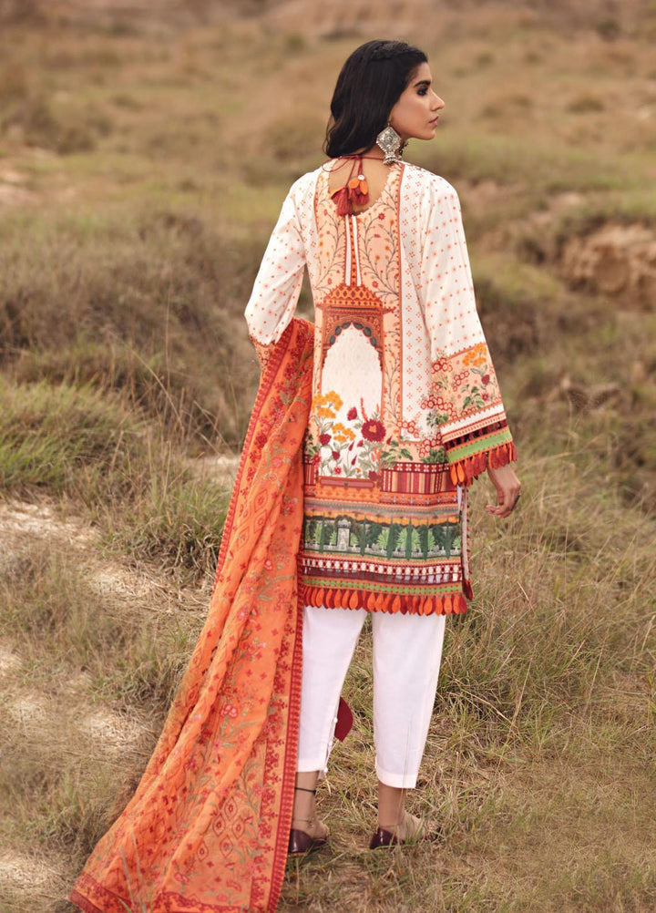 Karvaan by Jazmin Embroidered Lawn Suits Unstitched 3 Piece JZ21K 12 Sarha - Luxury Collection