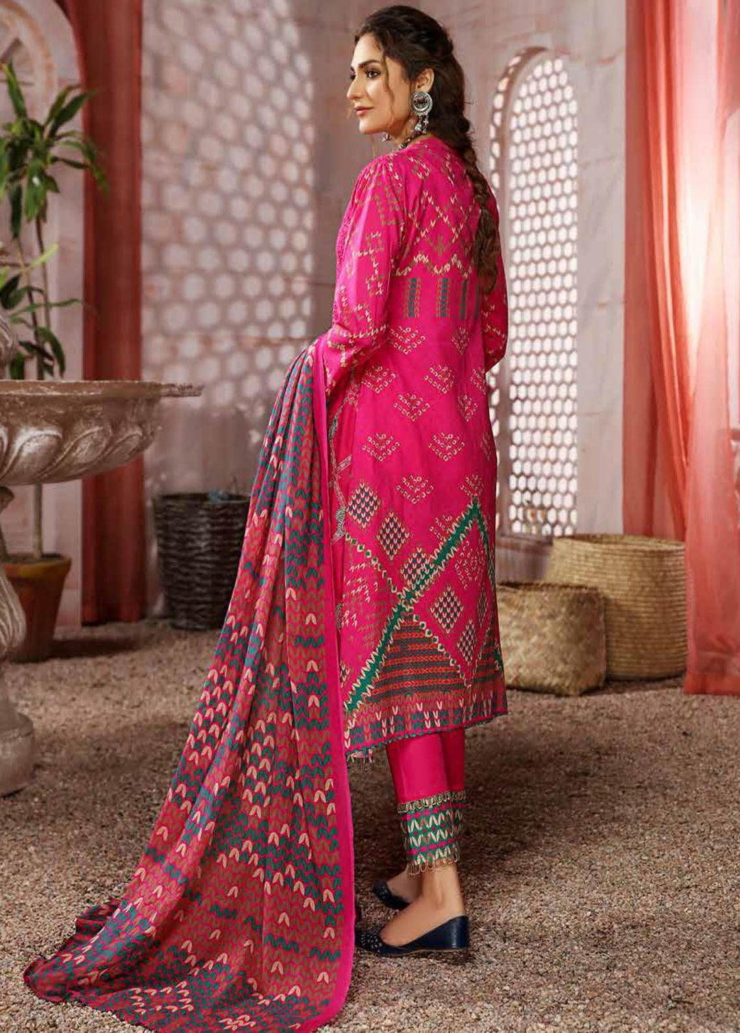 Kashaf by Aalaya Embroidered Lawn Suits Unstitched 3 Piece ALY22K D/03 - Summer Collection