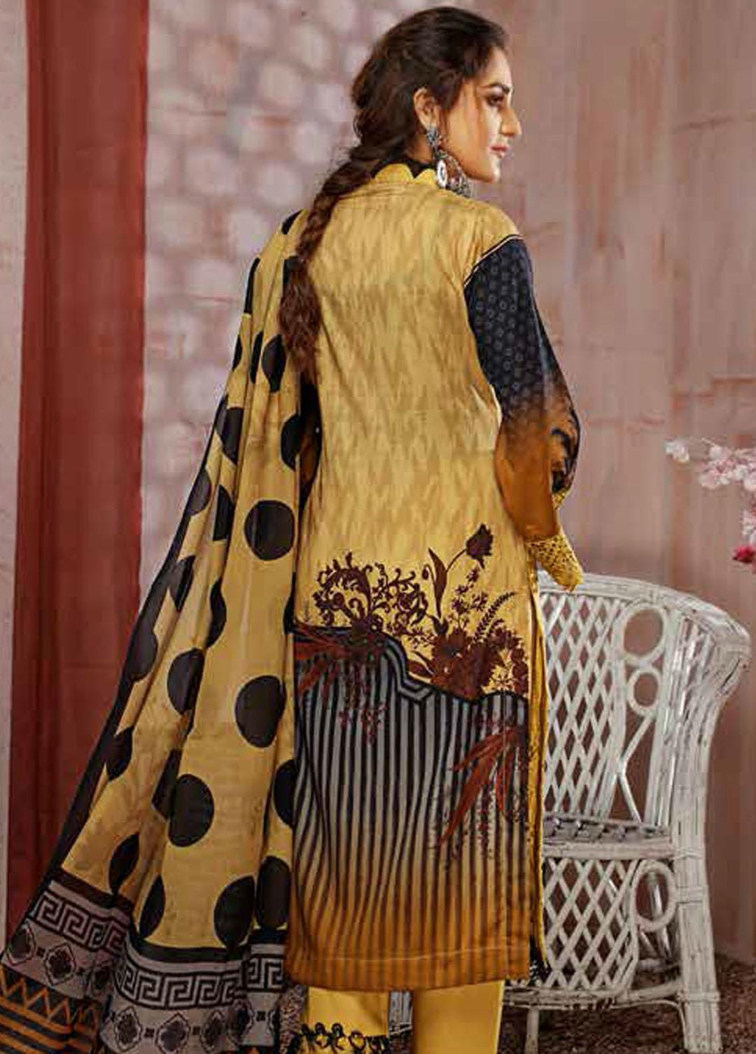 Kashaf by Aalaya Embroidered Lawn Suits Unstitched 3 Piece ALY22K D/05 - Summer Collection