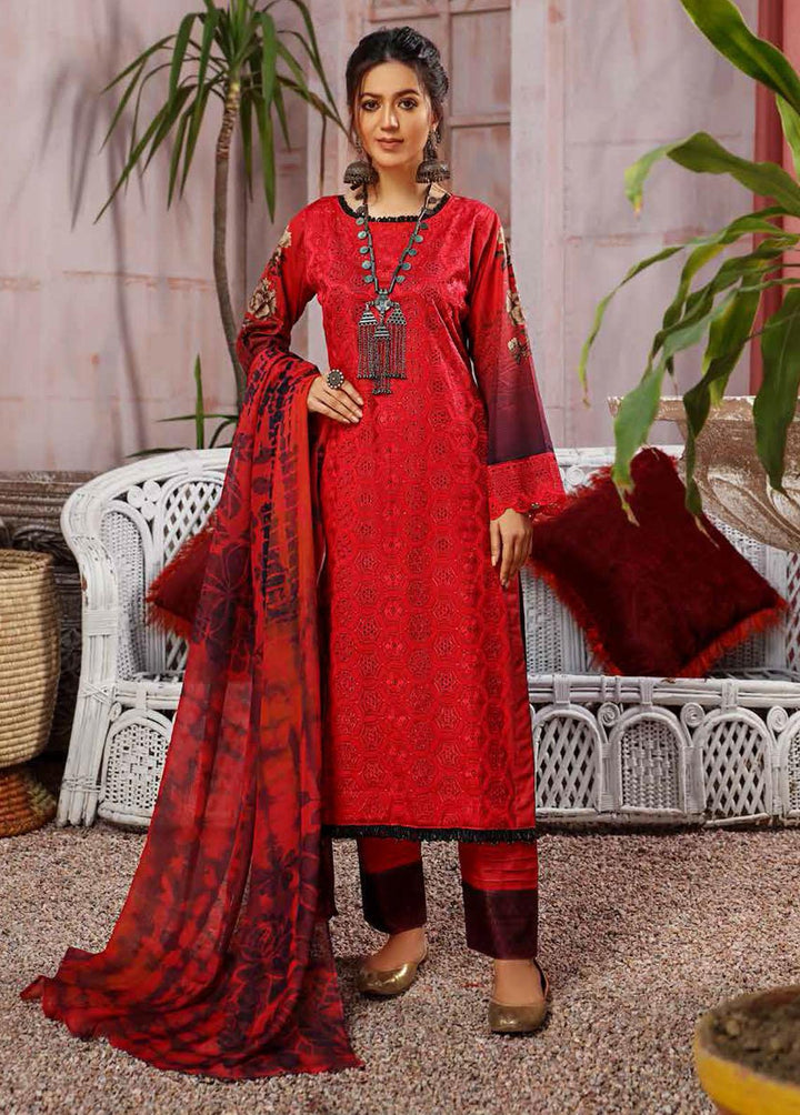 Kashaf by Aalaya Embroidered Lawn Suits Unstitched 3 Piece ALY22K D/06 - Summer Collection