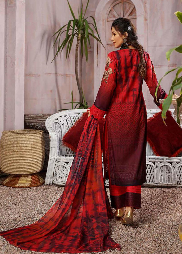 Kashaf by Aalaya Embroidered Lawn Suits Unstitched 3 Piece ALY22K D/06 - Summer Collection