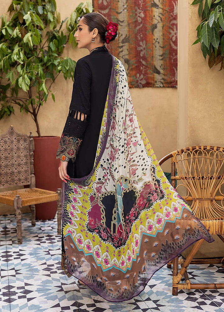 Kastoori By Awwal Embroidered Chikankari Lawn Suits Unstitched 3 Piece AW23K D-04 Majestic - Summer Collection