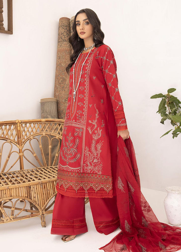 Kastoori By Awwal Embroidered Viscose Suits Unstitched 3 Piece AW23K-2 D-04 Lucent - Winter Collection