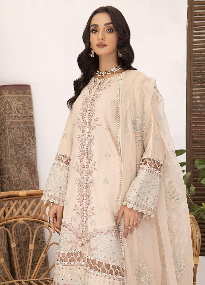 Kastoori By Awwal Embroidered Viscose Suits Unstitched 3 Piece AW23K-2 D-05 Stardust - Winter Collection