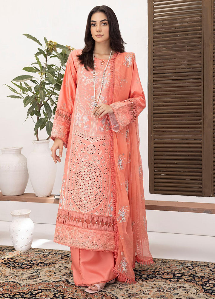 Kastoori By Awwal Embroidered Viscose Suits Unstitched 3 Piece AW23K-2 D-06 Enigma - Winter Collection