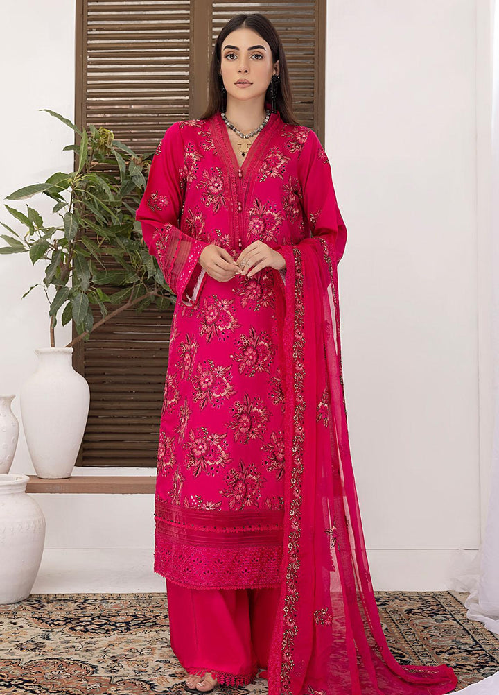Kastoori By Awwal Embroidered Viscose Suits Unstitched 3 Piece AW23K-2 D-10 Dolcet - Winter Collection