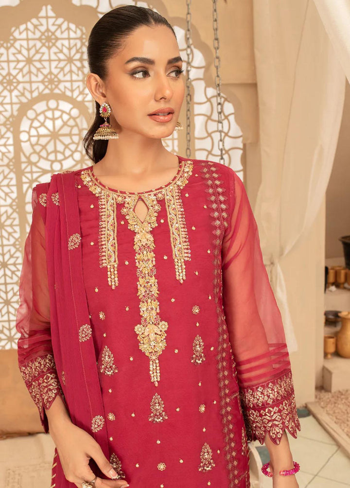 Shamooz Pret Embroidered Organza 3 Piece Suit SHM23K SEM-0506 Aatish