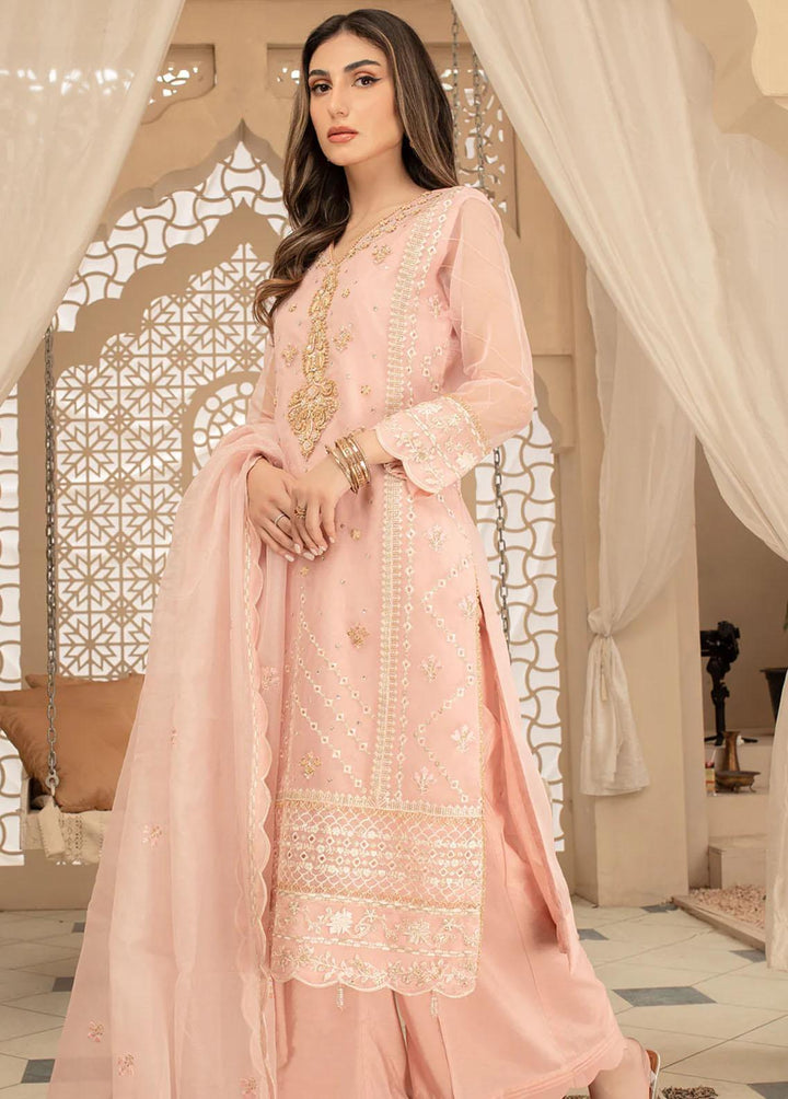 Shamooz Pret Embroidered Organza 3 Piece Suit SHM23K SEM-0510 Kobi