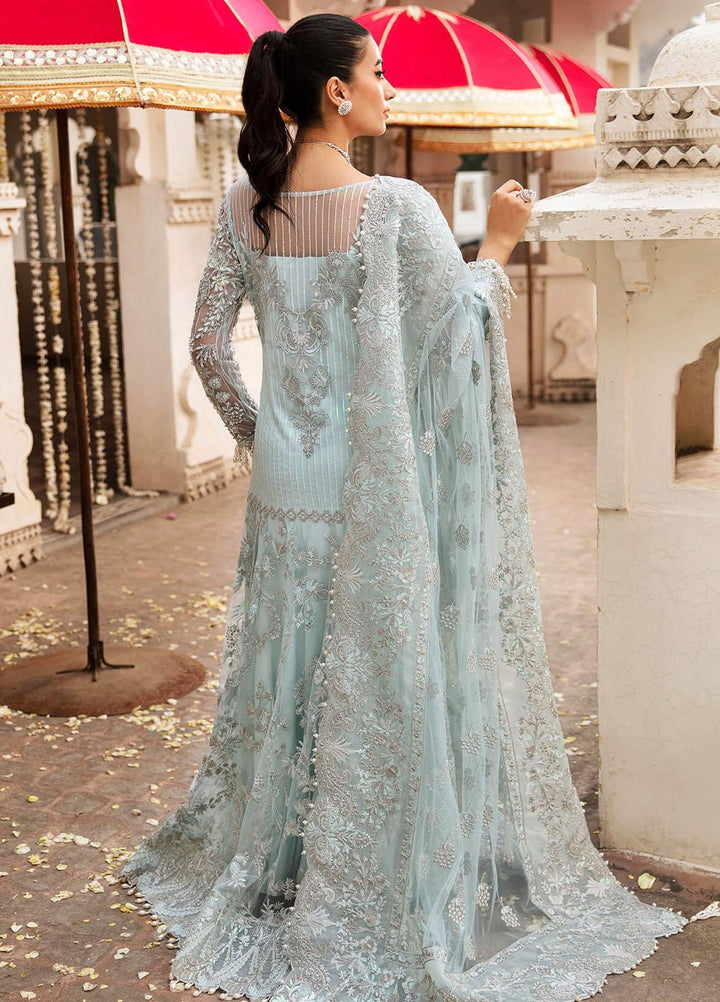 Kayseria By Serene Premium Embroidered Net Suits Unstitched 3 Piece SP24KS SB-21 Aria - Wedding Collection