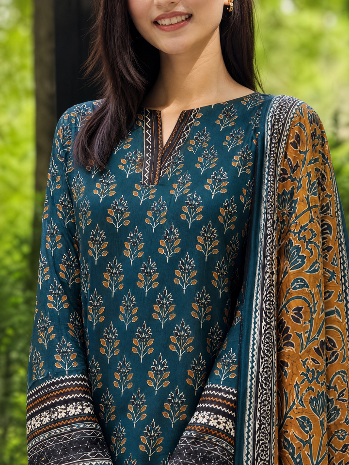 Platinum Jaipuri by HZ Textiles Unstitched Printed Lawn 3 Piece Suit PJB - 3239 Casual Collection
