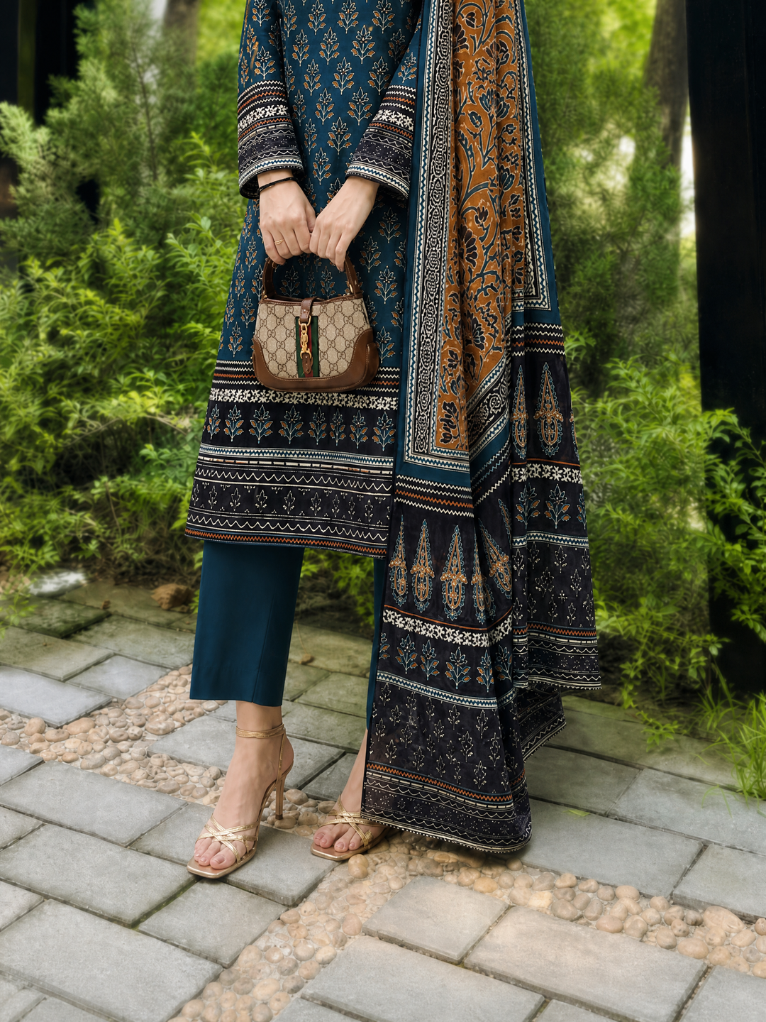 Platinum Jaipuri by HZ Textiles Unstitched Printed Lawn 3 Piece Suit PJB - 3239 Casual Collection