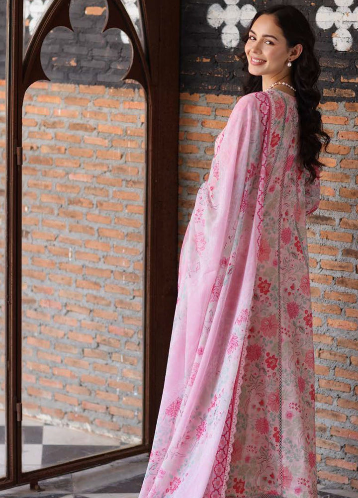 Kesariya by Riaz Arts Embroidered Lawn Suits Unstitched 3 Piece RA25KE KY-04 - Summer Collection