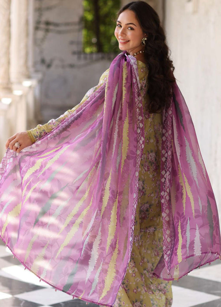 Kesariya by Riaz Arts Embroidered Lawn Suits Unstitched 3 Piece RA25KE KY-05 - Summer Collection