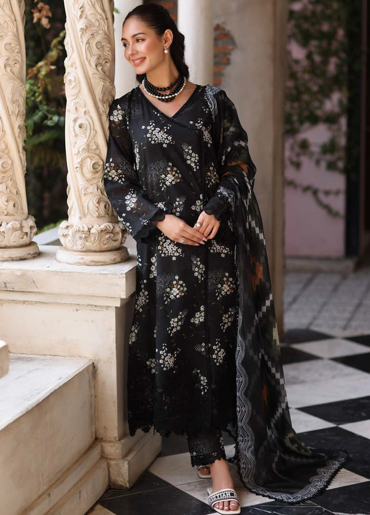 Kesariya by Riaz Arts Embroidered Lawn Suits Unstitched 3 Piece RA25KE KY-09 - Summer Collection