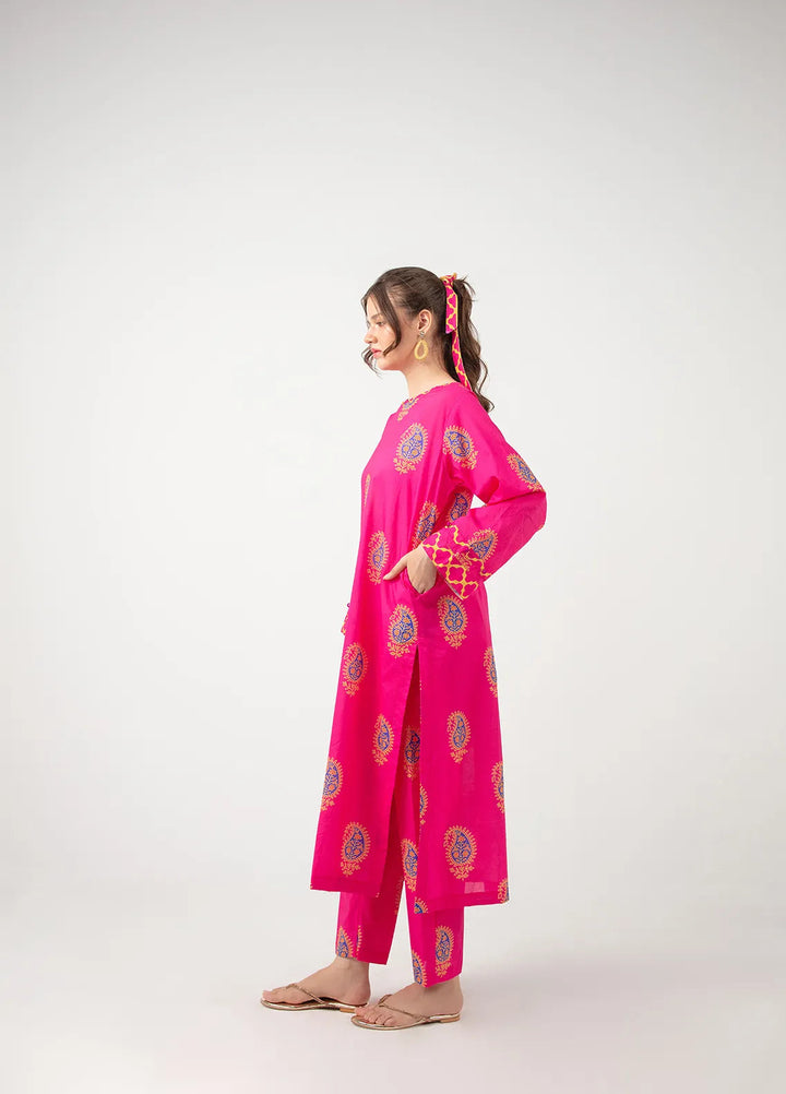 Kesori Pret Printed Cambric 2 Piece Suit Runa