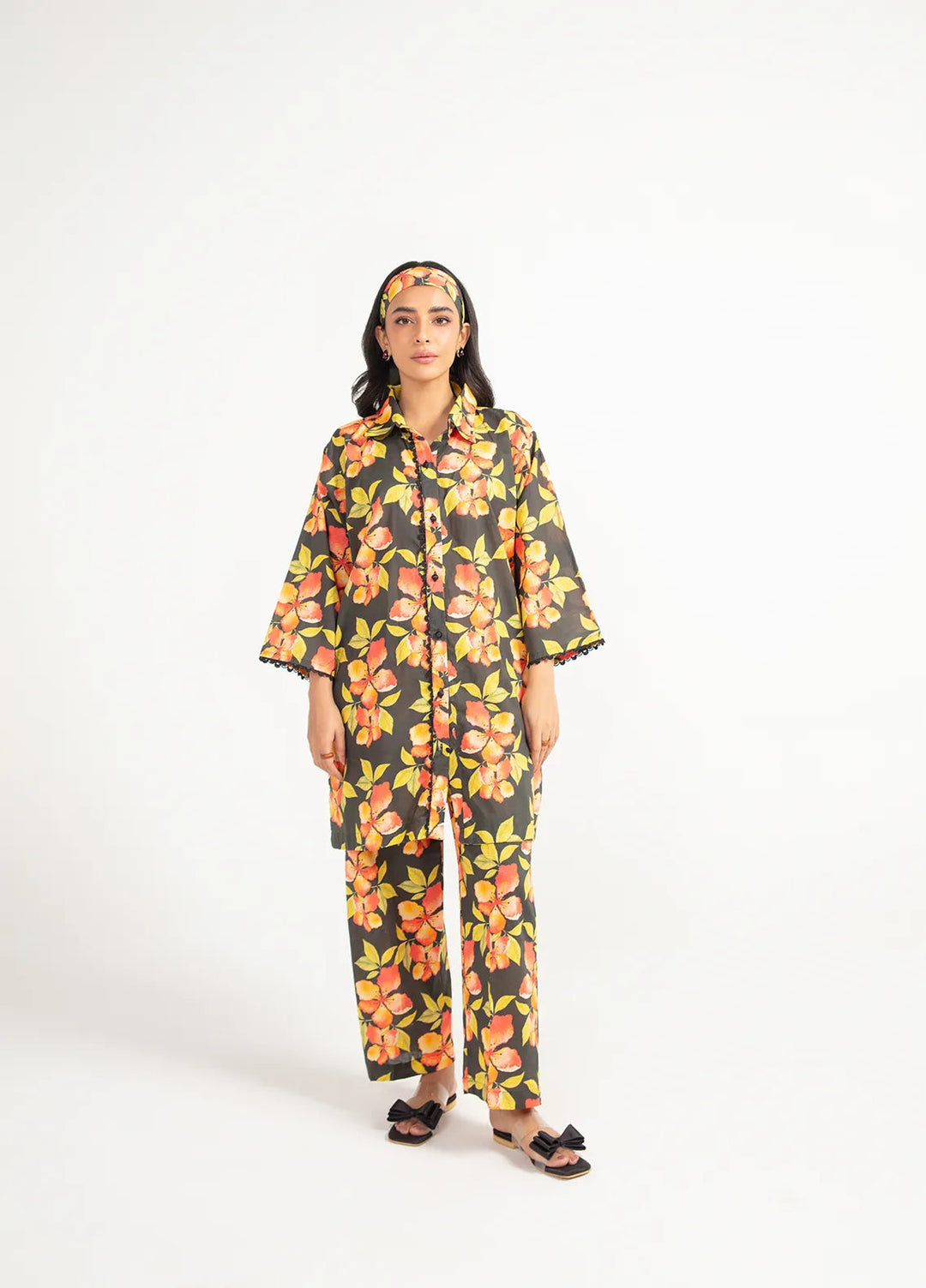 Kesori Pret Printed Cambric 2 Piece Suit Vera