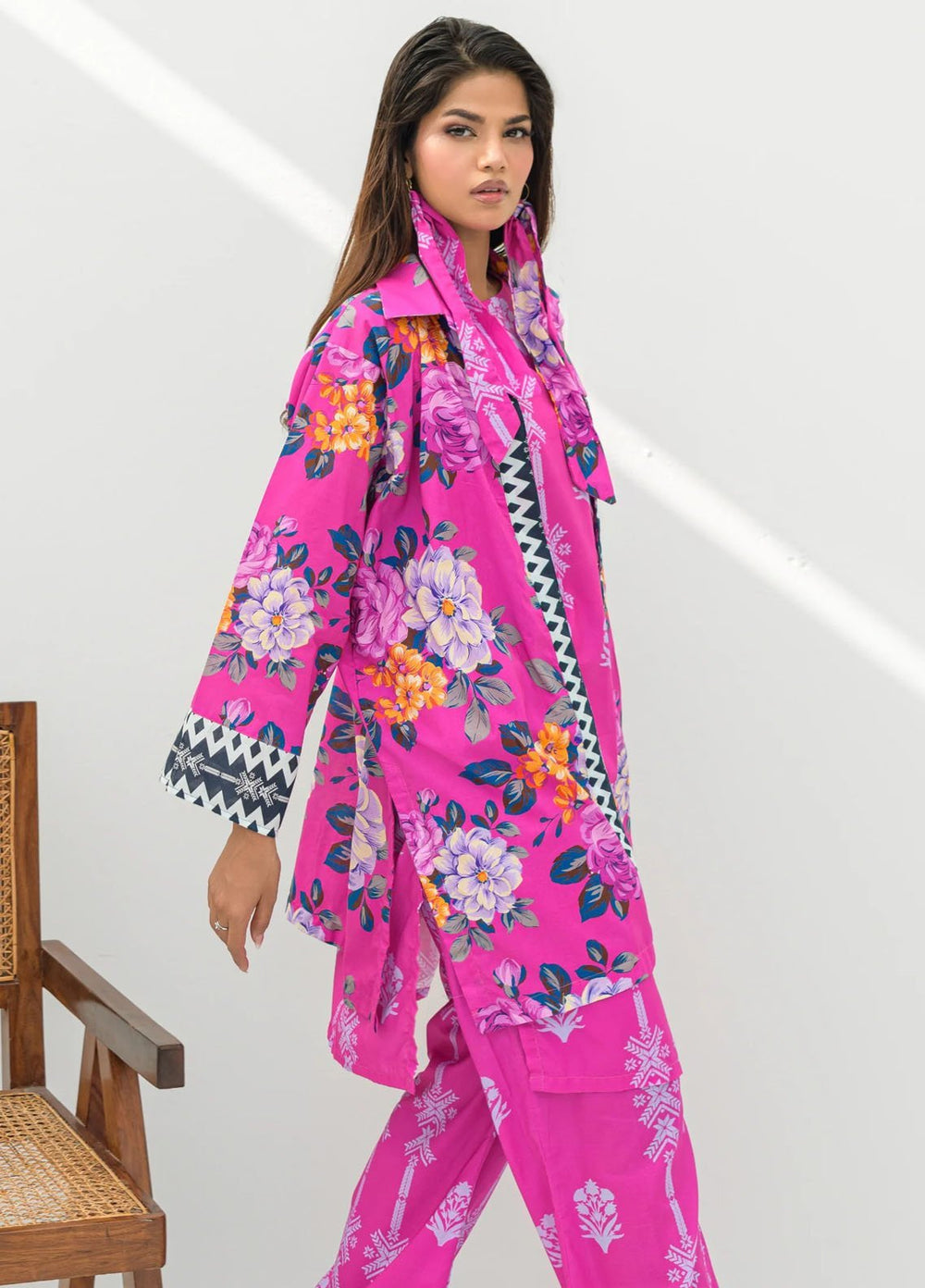 Kesori Pret Printed Cambric Cotton 3 Piece IORA
