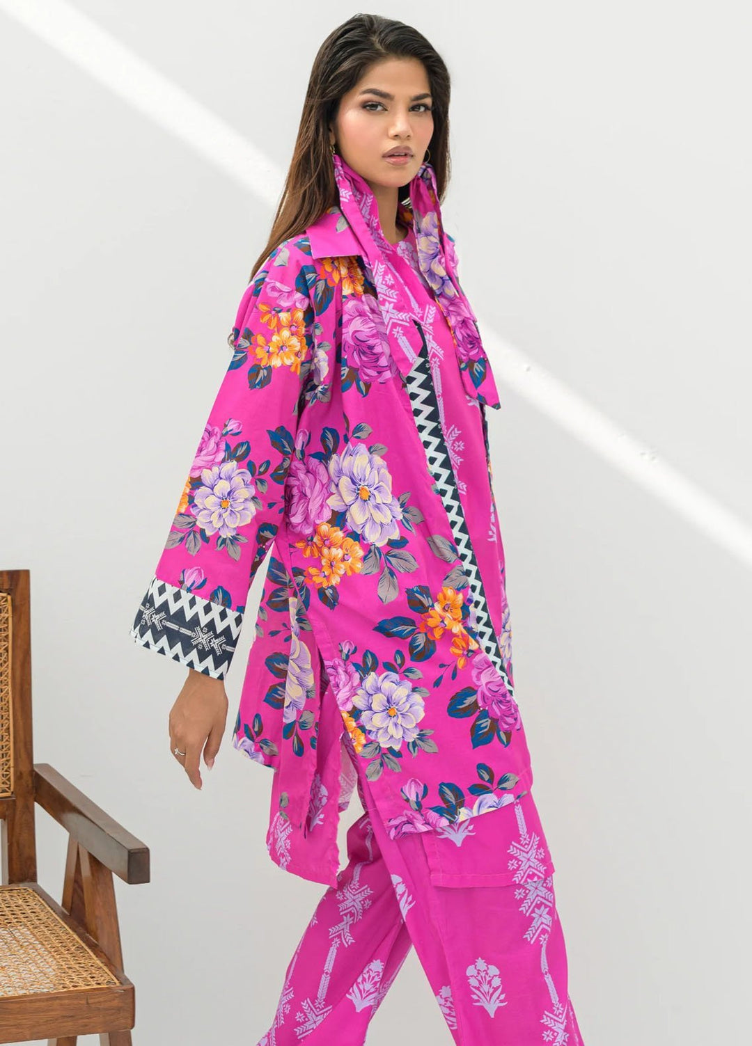 Kesori Pret Printed Cambric Cotton 3 Piece IORA