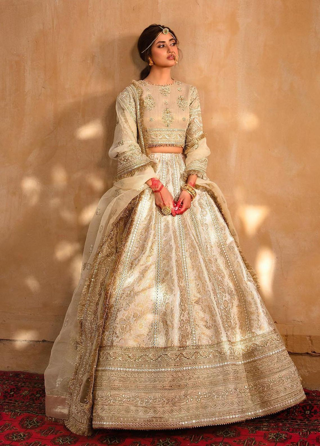 Khaab By Qalamkar Embroidered Chiffon Suits Unstitched 3 Piece QLM22K KF-04 Afsana - Festive Collection